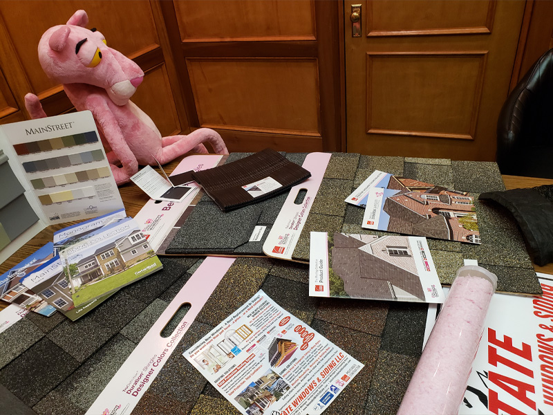 Exterior Home Improvement Product Samples